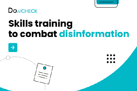 Skills training to combat disinformation